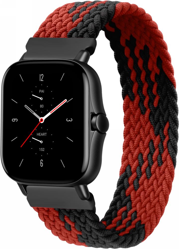 Ремешок Solo Loop Multi для Amazfit GTS 2e (145 мм) Black/Red (26296-44)
