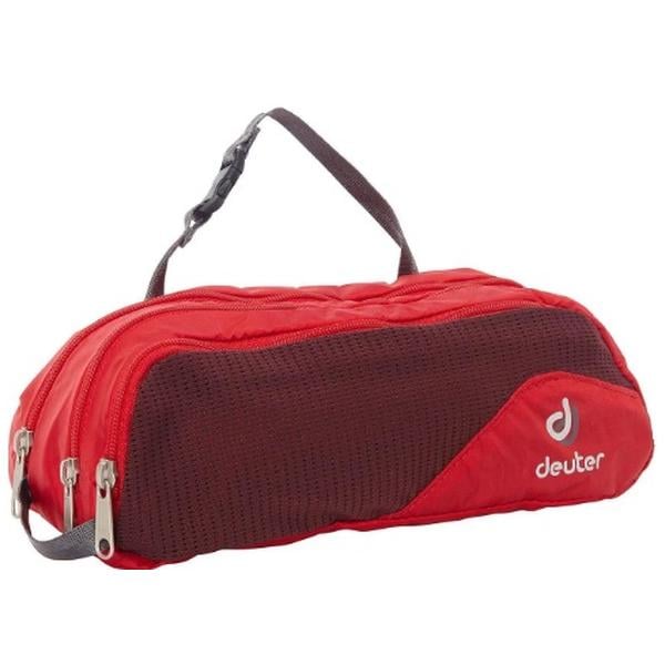Косметичка Deuter Wash Bag Tour II fire-aubergine Красный (70152)