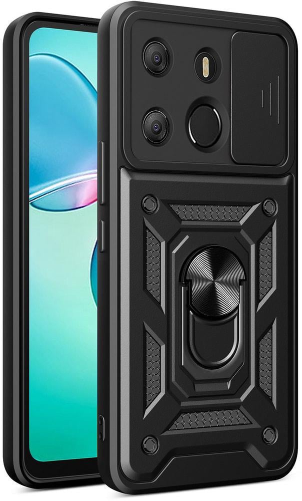 Чехол с защитой камеры 3DGuard Tecno Spark GO 2023 Black (33872-2B)