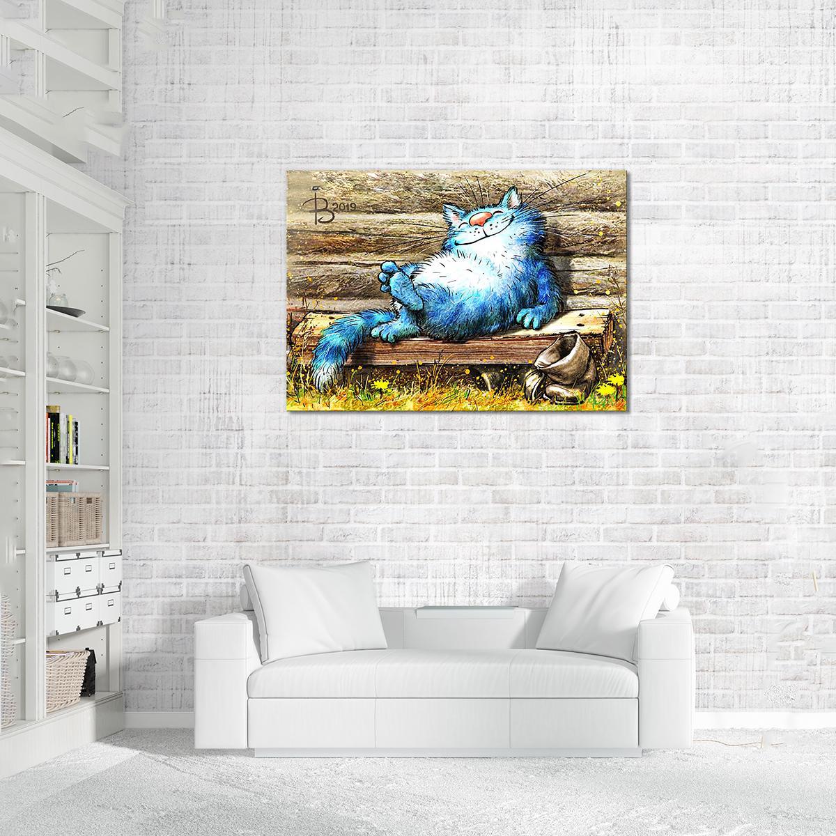 Модульная картина Солнышко припекло 1 модуль 60x90 см