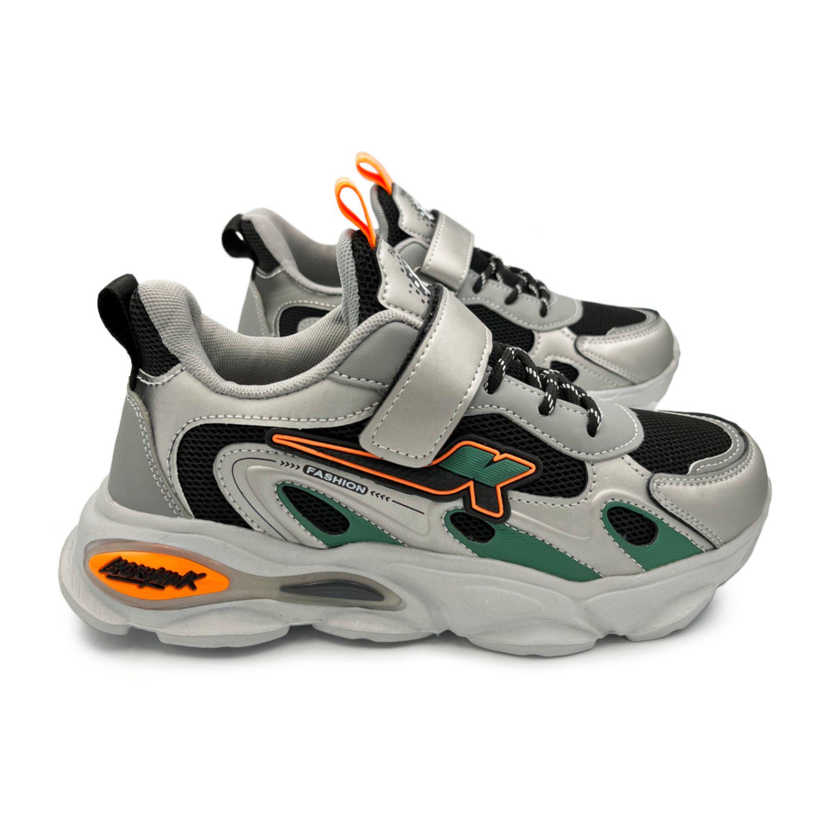 Кроссовки детские для мальчика BBT MV-1388 р. 36 Серый