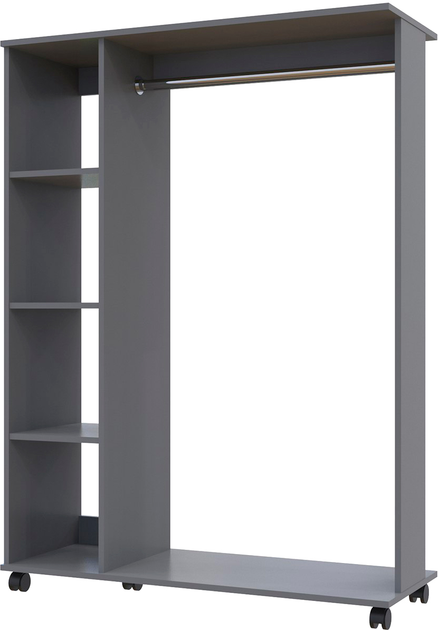 Гардеробна стійка Doros Д1 Графіт (41510078) - фото 1 Гардеробна стійка Doros Д1 Графіт (41510078) - фото 1