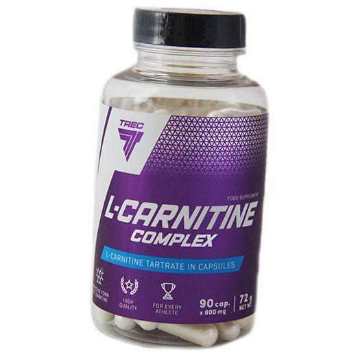 Карнітін з хромом Trec Nutrition L-Carnitine Complex 90 капс. (02101013)