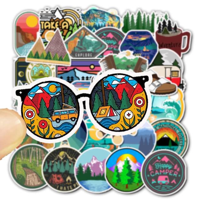 Набір наклейок Тревел 50 шт. - фото 5 Набір наклейок Тревел 50 шт. - фото 5