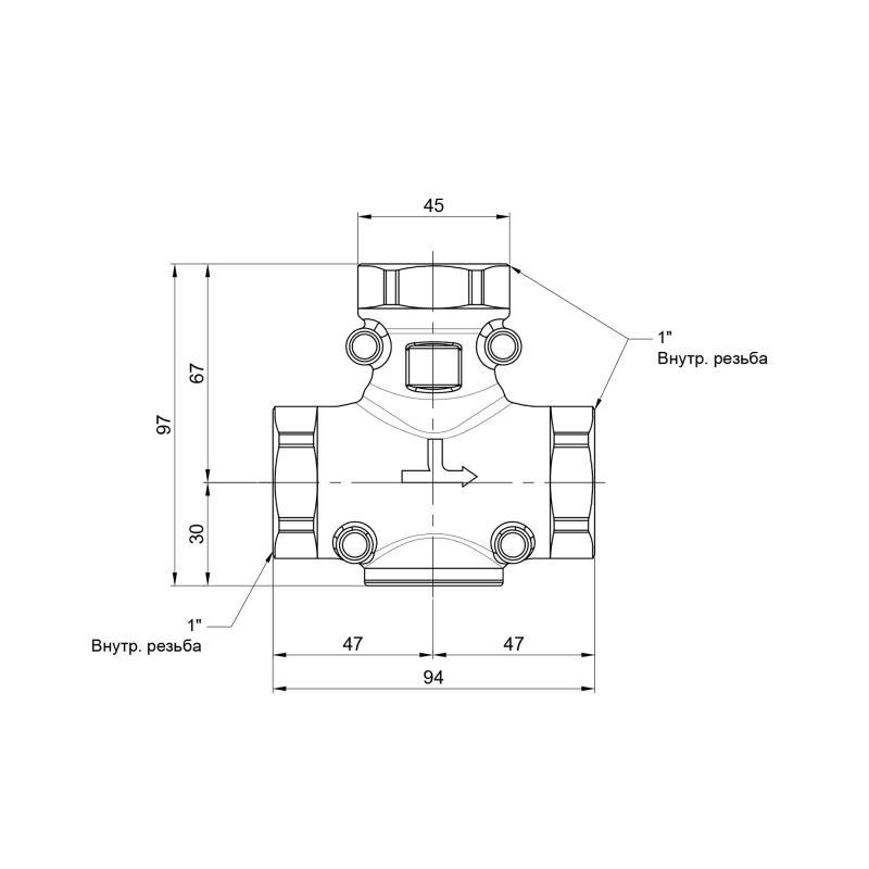 Антиконденсационный клапан Icma 1 55 C №133 - фото 2