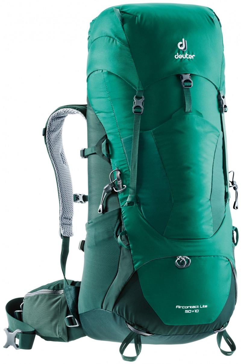 Рюкзак Deuter Aircontact Lite 50+10 (Old) Alpinegreen-Forest (1052-3340318 2231)
