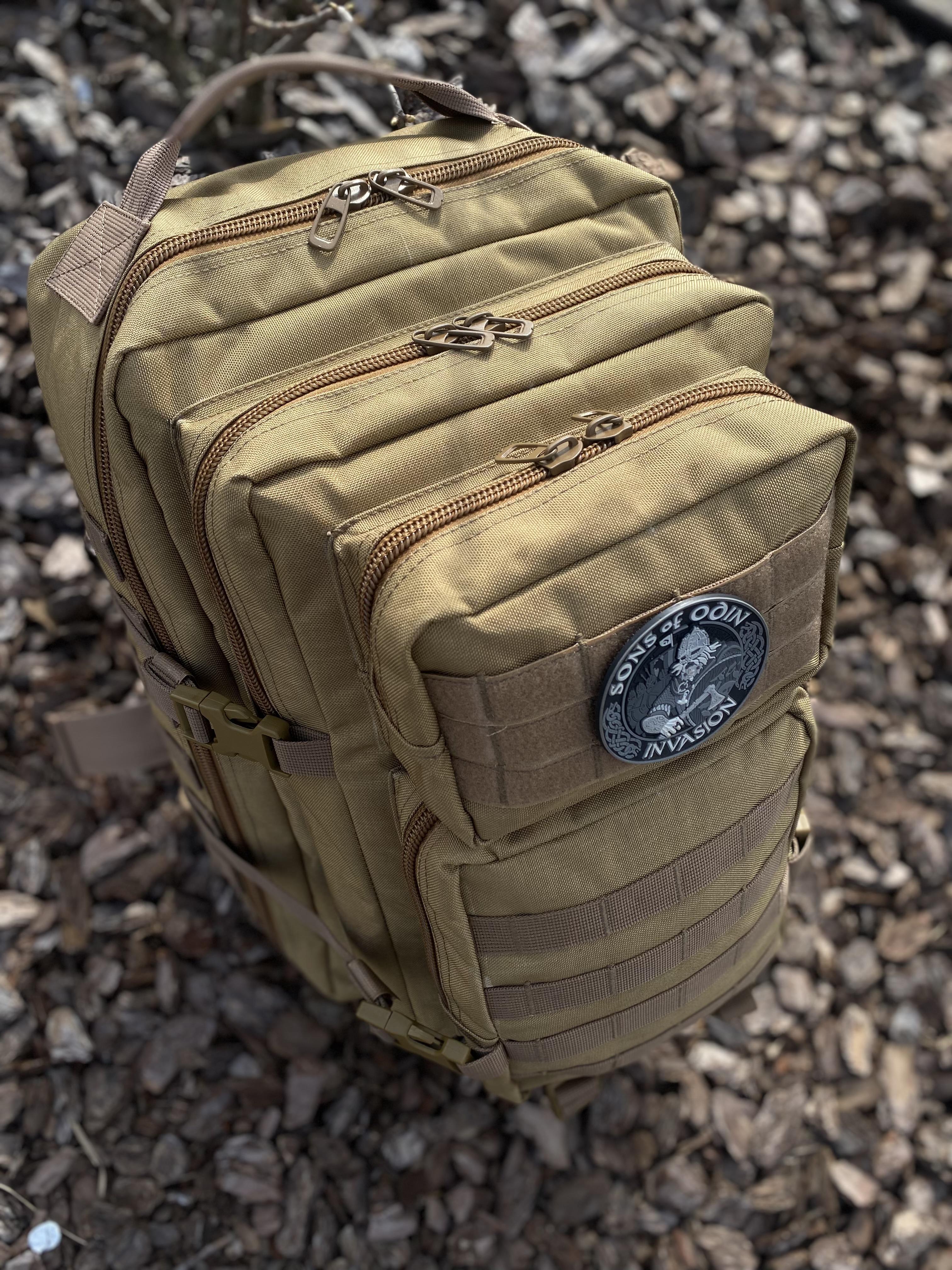 Рюкзак тактический водостойкий Molle 36 л Койот (25793863) Рюкзак тактический водостойкий Molle 36 л Койот (25793863)