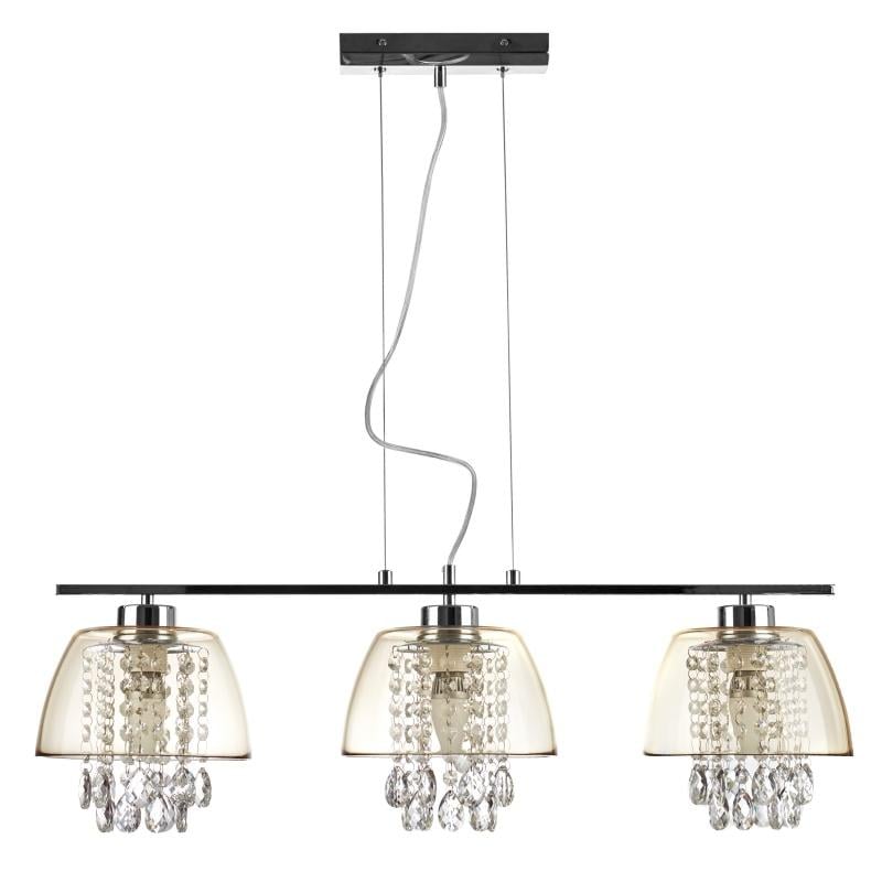 Люстра подвесная Brille BR-01 600S/3 E27 на 3 плафона Люстра подвесная Brille BR-01 600S/3 E27 на 3 плафона