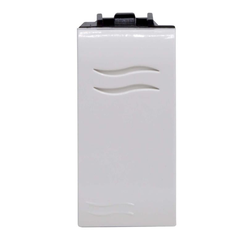 Выключатель ДКС Brava 1-клавишный Белый (76001B)