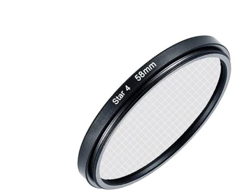 Світлофільтр зірковий STAR-4 4-ти променевий JSR June Star скло 37 мм