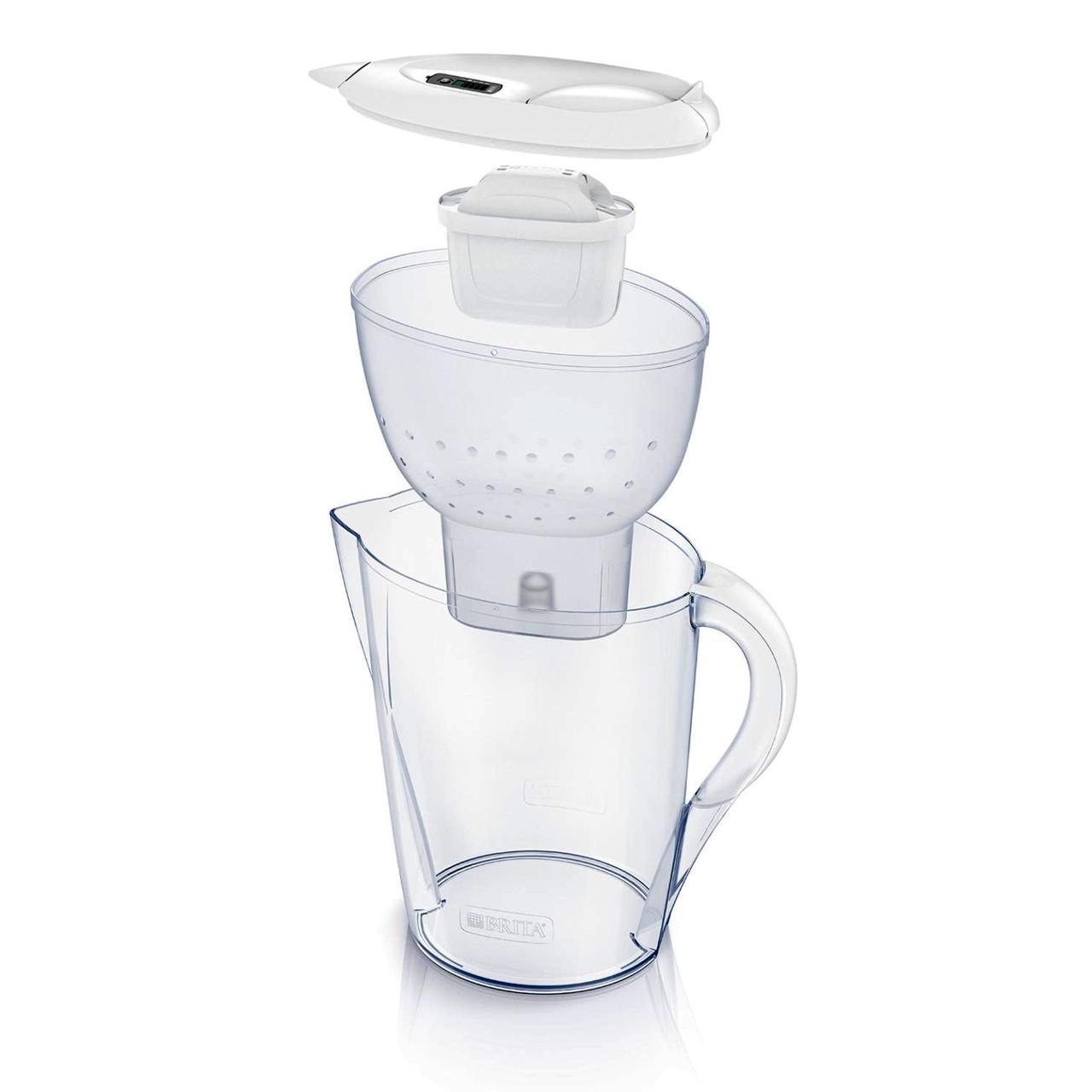 Фильтр-кувшин Brita Marella XL Memo три картриджа Белый (2194050921) - фото 7