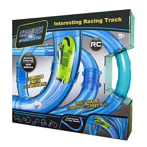 Игрушечный автотрек Chariots Speed ​​Pipes A37 Голубой (35544875)