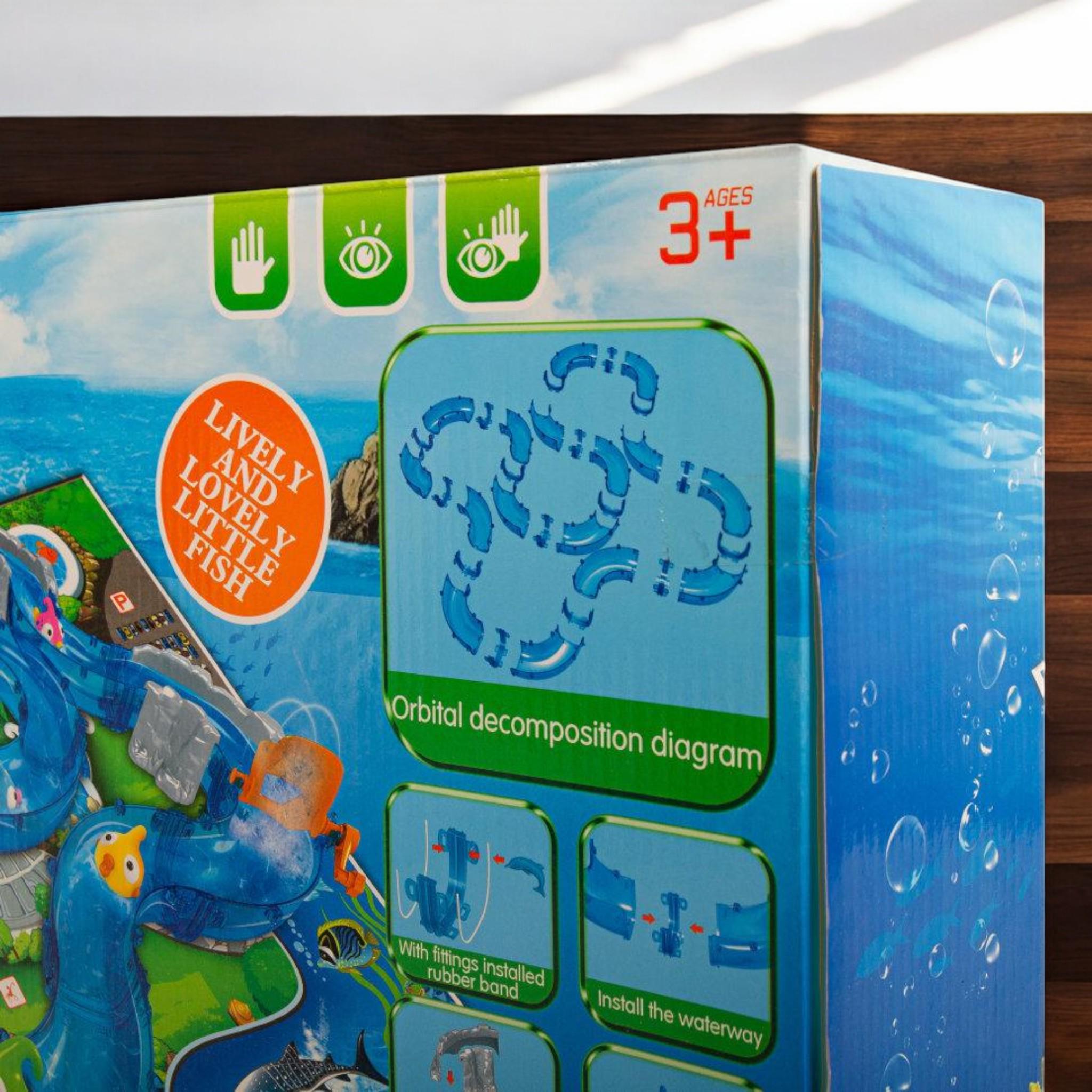 Трек риболовля Ye Xing Toys Water Fan у трубах 2 вудки 8 рибок килимок 87 деталей (G_HC222268NP) - фото 6 Трек риболовля Ye Xing Toys Water Fan у трубах 2 вудки 8 рибок килимок 87 деталей (G_HC222268NP) - фото 6