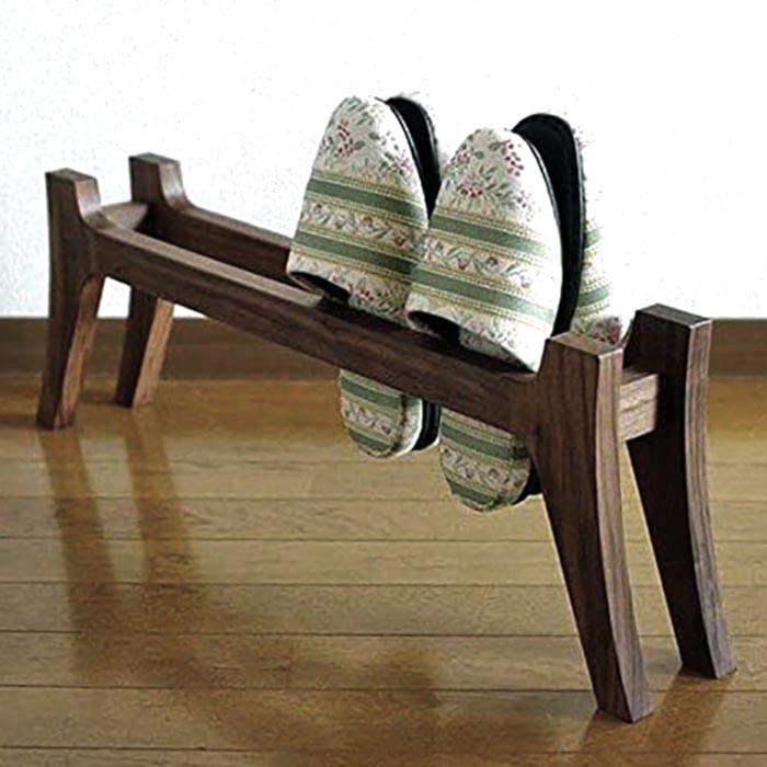 Тапочница из дерева Белевиль Сепия (ТПЧ-000208)