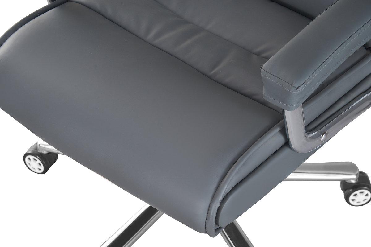 Стул офисный компьютерный Мікс Меблі Паскаль Серый - фото 5 Стул офисный компьютерный Мікс Меблі Паскаль Серый - фото 5