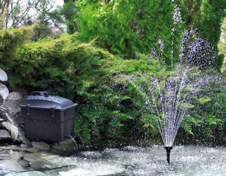 Набор прудовый Aquael KlarJet 15000 с проточным фильтром/насосом/UV стерилизатором 9W в пруд до 15000 л (102576/0604) - фото 2