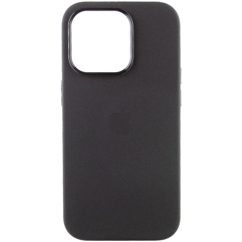 Протиударний чохол Silicone Case Metal Buttons (AA) для Apple iPhone 13 Pro Max (6.7") Чорний / Black - фото 3