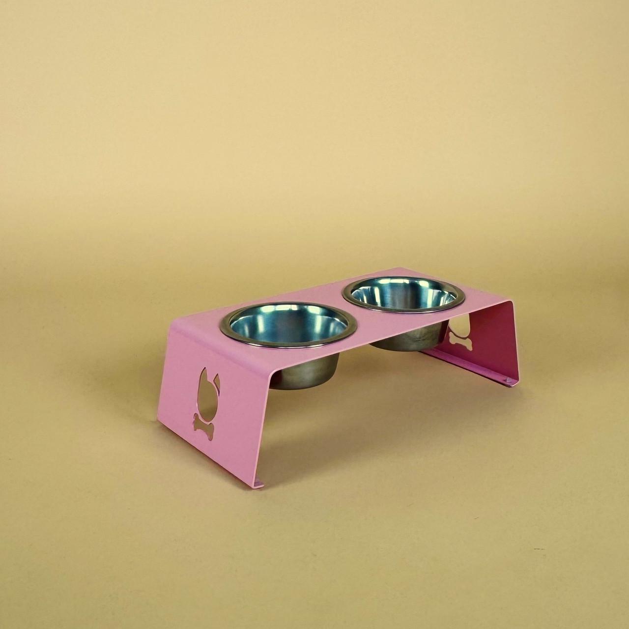 Кормушка для собак и кошек STEEL M Rose (2491783543)