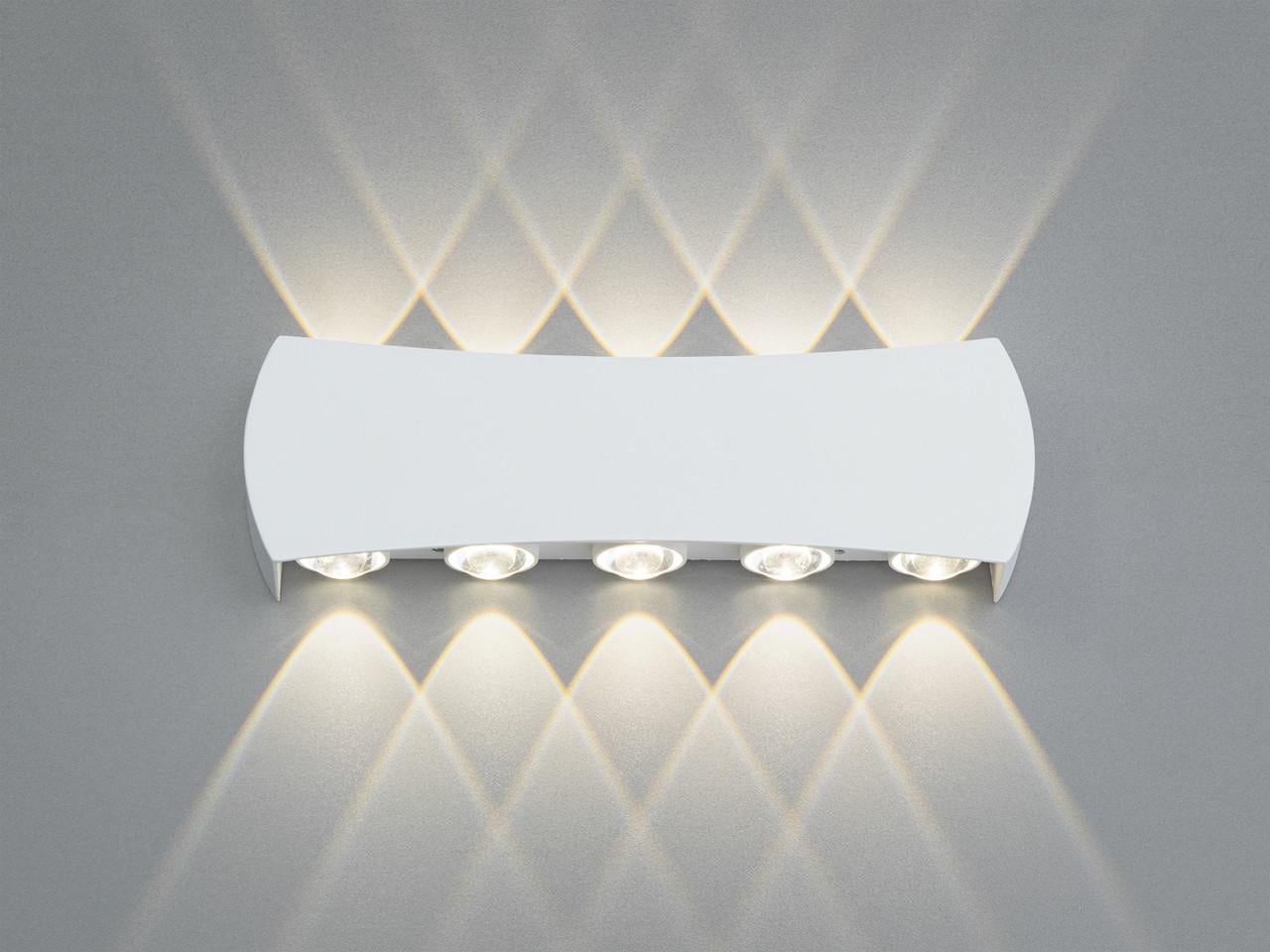Фасадний світильник LED Diasha DFB-8622-10WH 10 Вт Білий (3041940247)