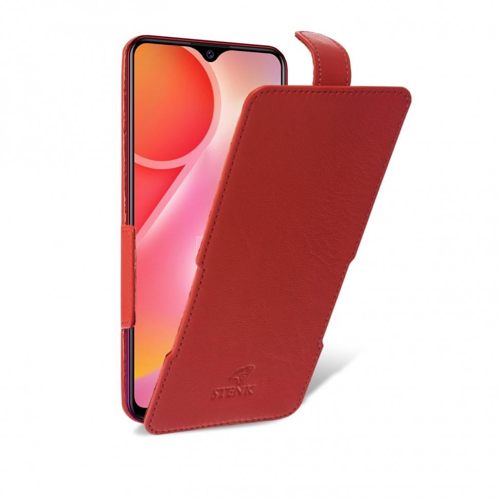 Чехол флип Stenk Prime для Vivo Y95 Красный (63797)
