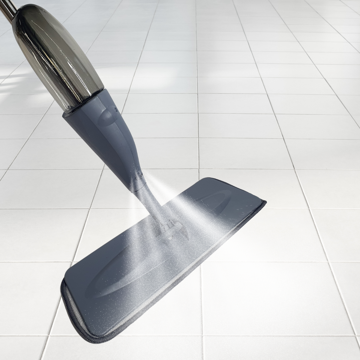 Швабра универсальная Health Spray Mob 3в1 с распылителем воды для влажной и сухой уборки Серый (AND-1004-Grey) - фото 4 Швабра универсальная Health Spray Mob 3в1 с распылителем воды для влажной и сухой уборки Серый (AND-1004-Grey) - фото 4