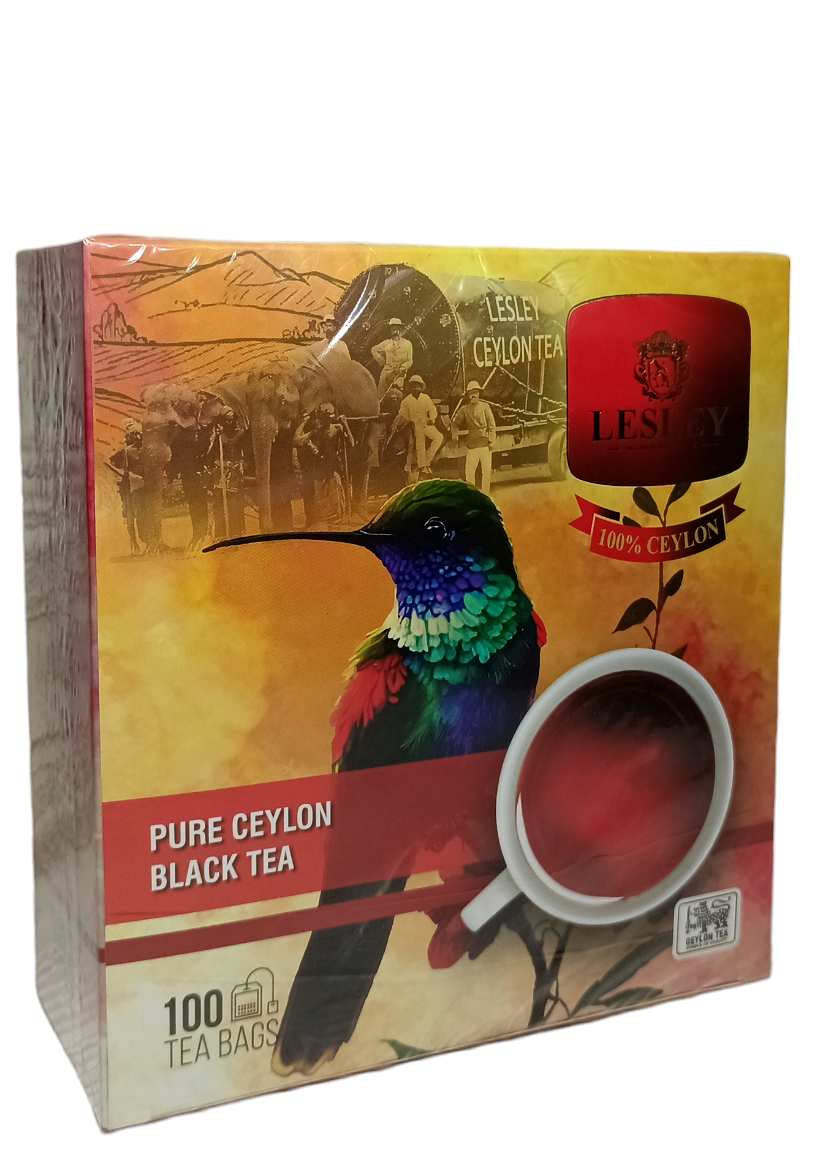 Чай Lesley черный в пакетиках 100 пакетиков 1,5 г (59293)