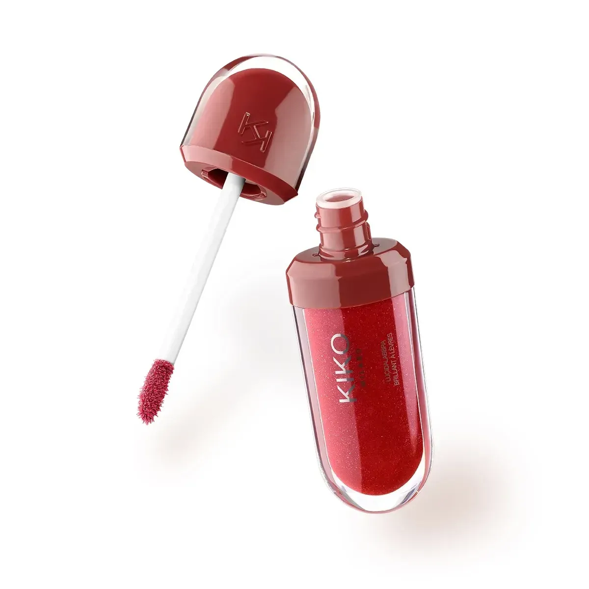 Блиск для губ міні Kiko Milano Flirt Alert 3d Hydra Mini Lip Gloss 3,5 мл 02 Slay Berry (37564)