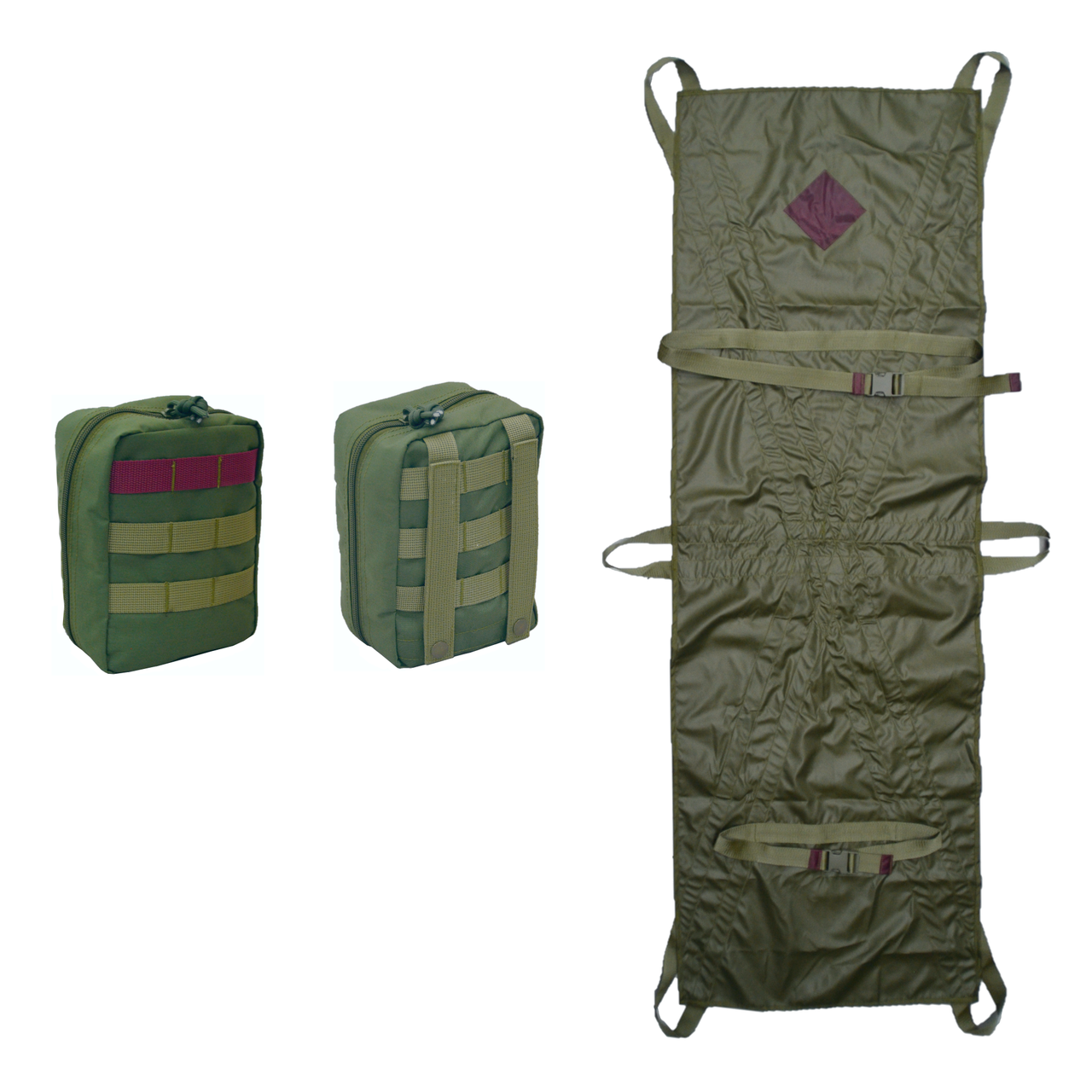 Ноши эвакуационные бескаркасные Derby HM002 с чехлом Олива (1729564017) - фото 8