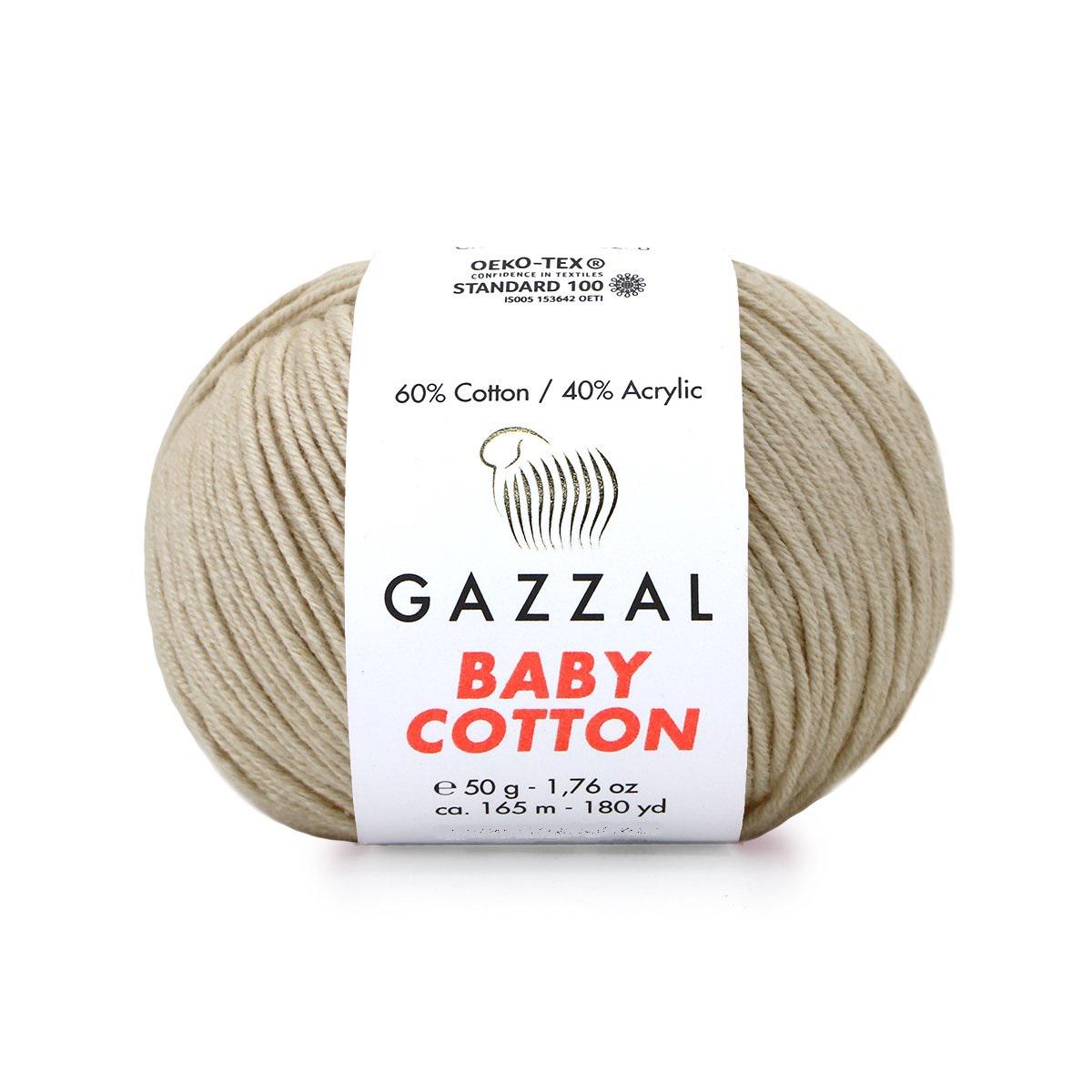 Пряжа Gazzal BabyCotton 3446