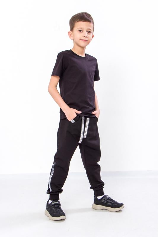 Штани-афгани для хлопчика Носи своє 116 см Чорний (6225-057-v11)