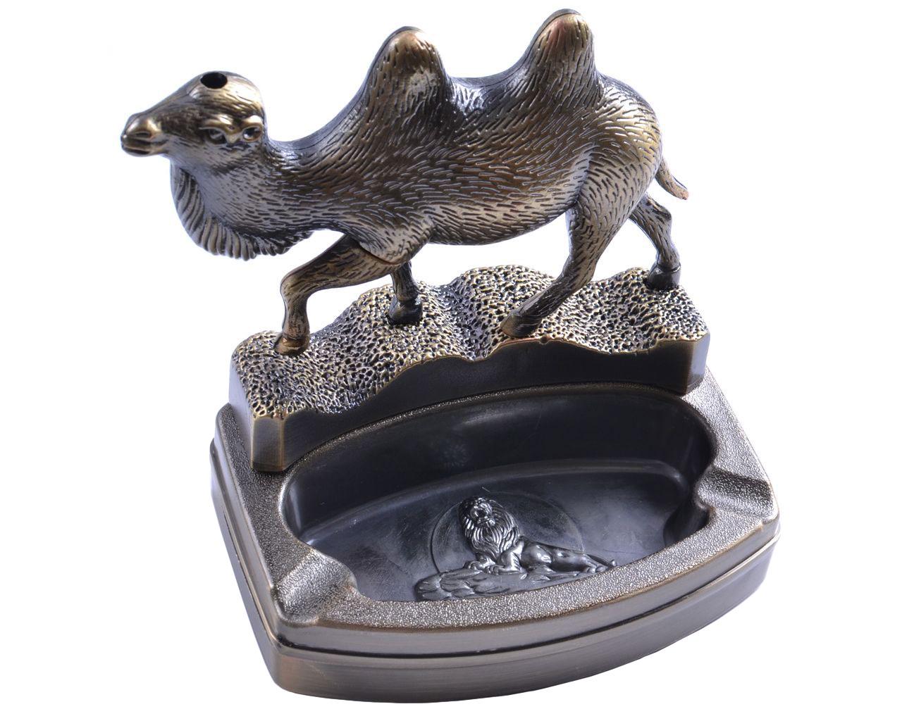 Попільничка Верблюд з запальничкою та підставкою