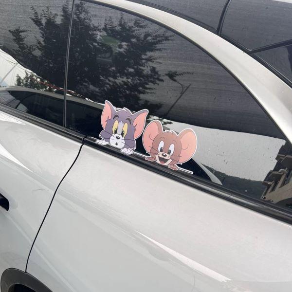 Наклейки на автомобиль из прочного ПВХ 3 шт. (AN00156) - фото 6 Наклейки на автомобиль из прочного ПВХ 3 шт. (AN00156) - фото 6