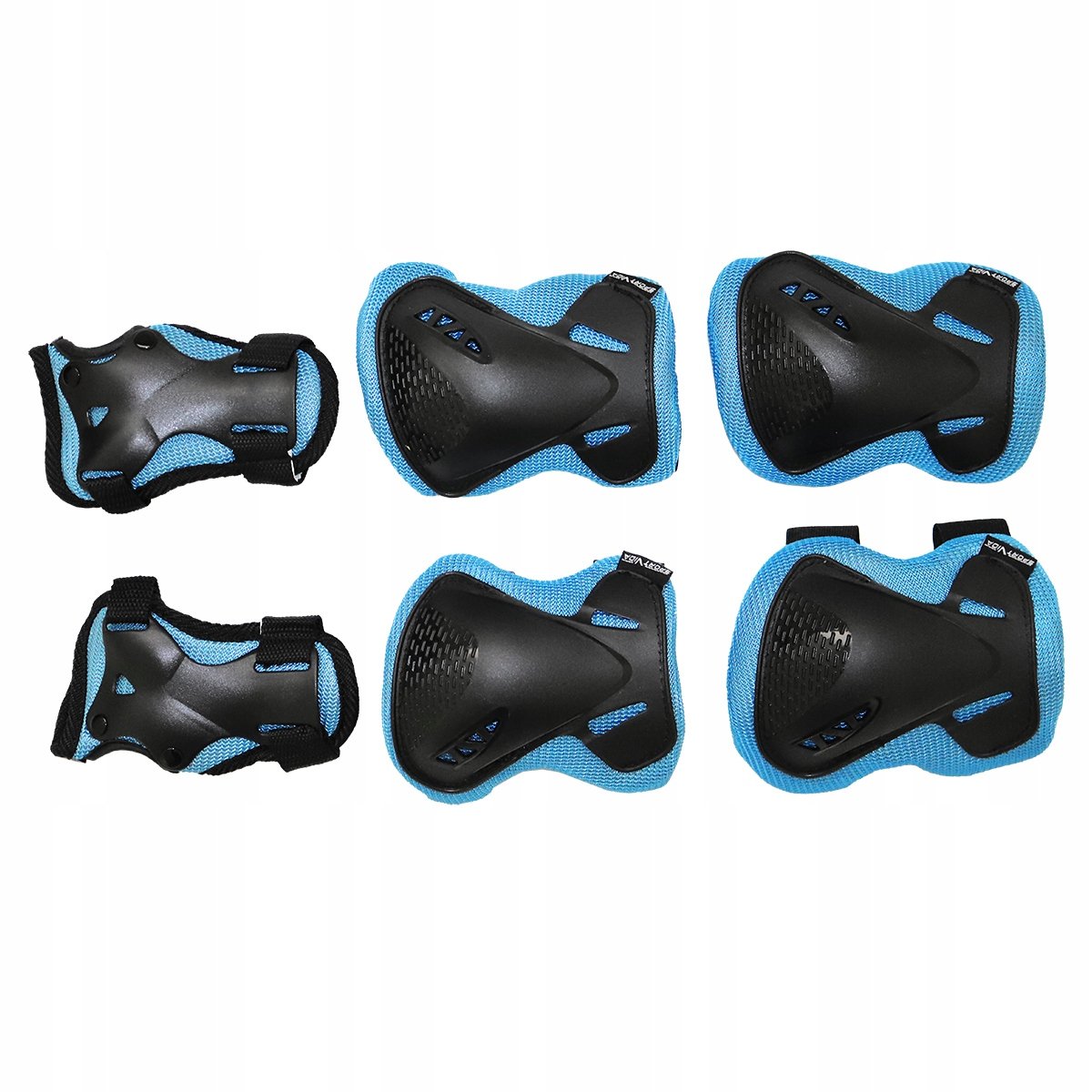 Комплект защитный SportVida р. M Blue/Black (SV-KY0005-M) - фото 1