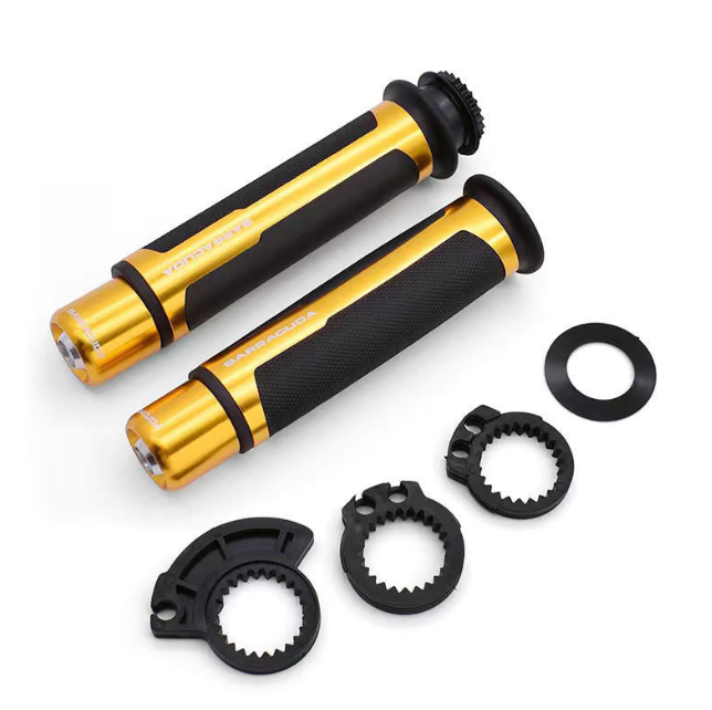 Грипсы алюминиевые Barracuda Look 22 мм Золотой (2853209607) Грипсы алюминиевые Barracuda Look 22 мм Золотой (2853209607)