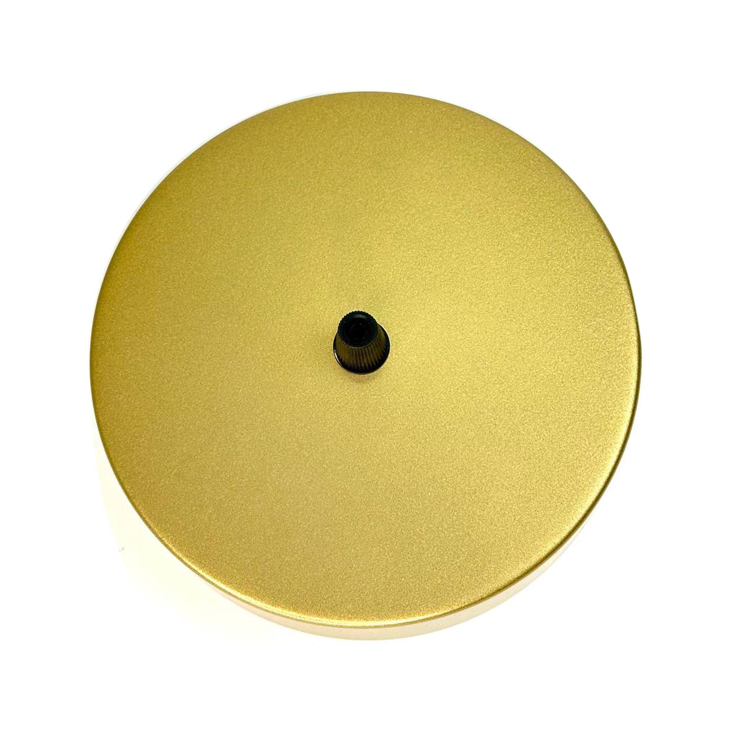 Розетка потолочная d 150х40 мм под драйвер Золото (52048) - фото 7 Розетка потолочная d 150х40 мм под драйвер Золото (52048) - фото 7