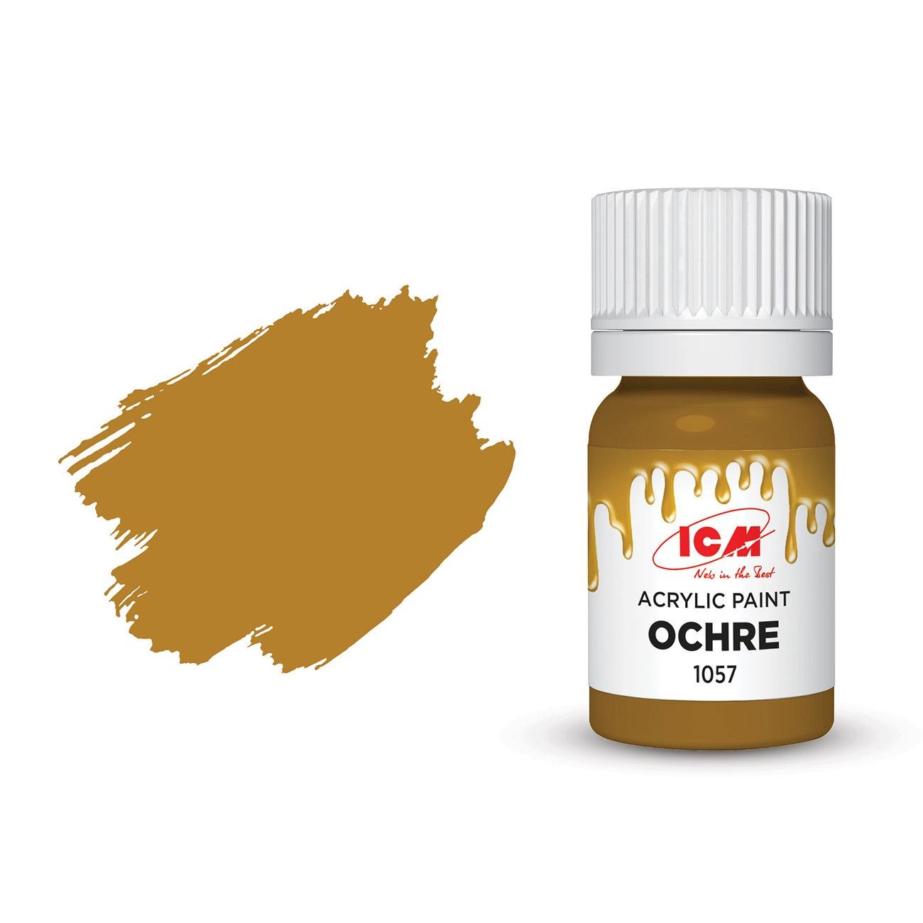 Акриловая краска ICM Охра (1057)