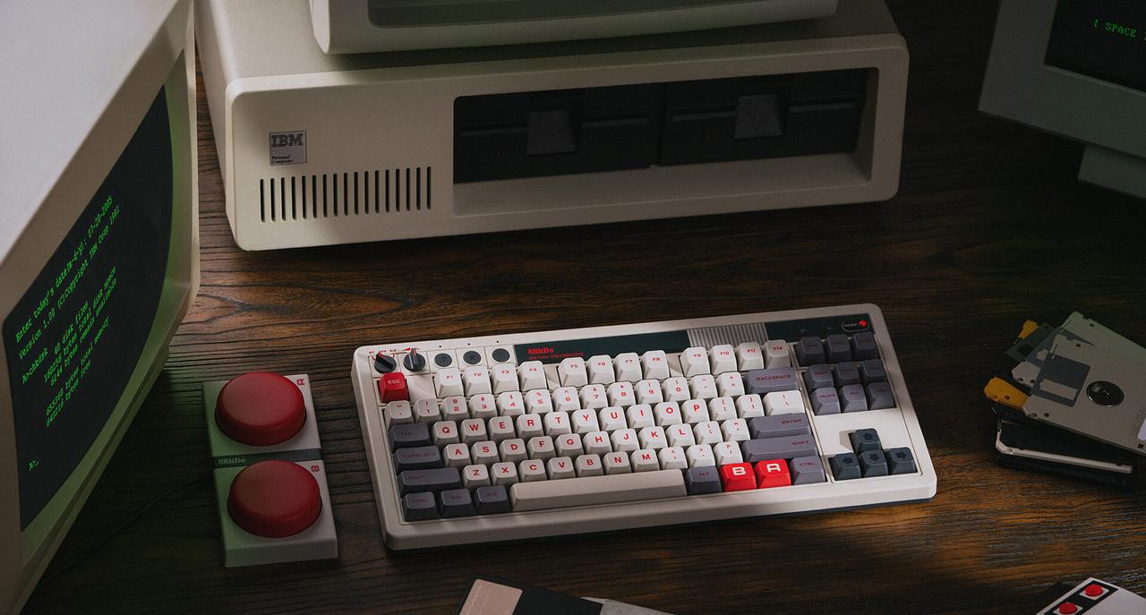 Клавіатура механічна бездротова 8BitDo Retro Mechanical Keyboard - фото 3