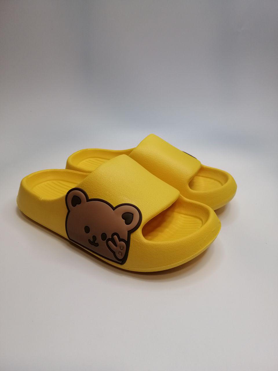 Шлепанцы для девочки Olimp р.32/33 желтый ( 8642 ж)