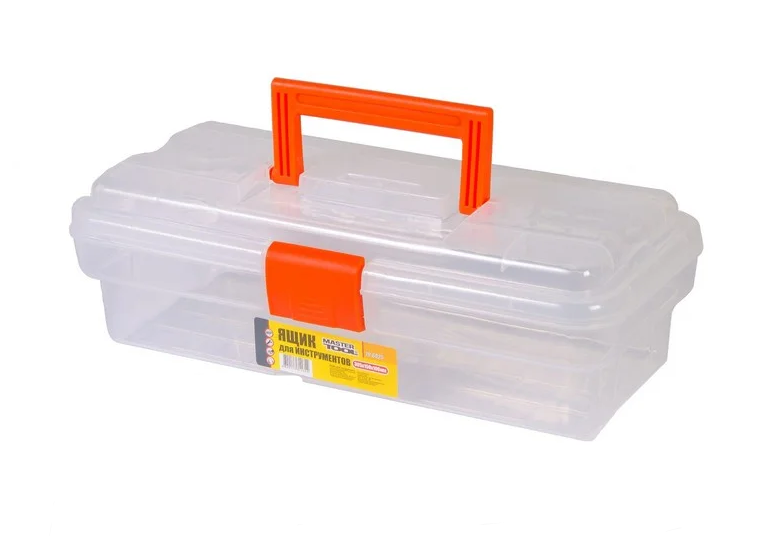 Ящик для инструмента MasterTool 12" 305х150х100 мм с усиленными пластиковыми замками (79-6025) Ящик для инструмента MasterTool 12" 305х150х100 мм с усиленными пластиковыми замками (79-6025)