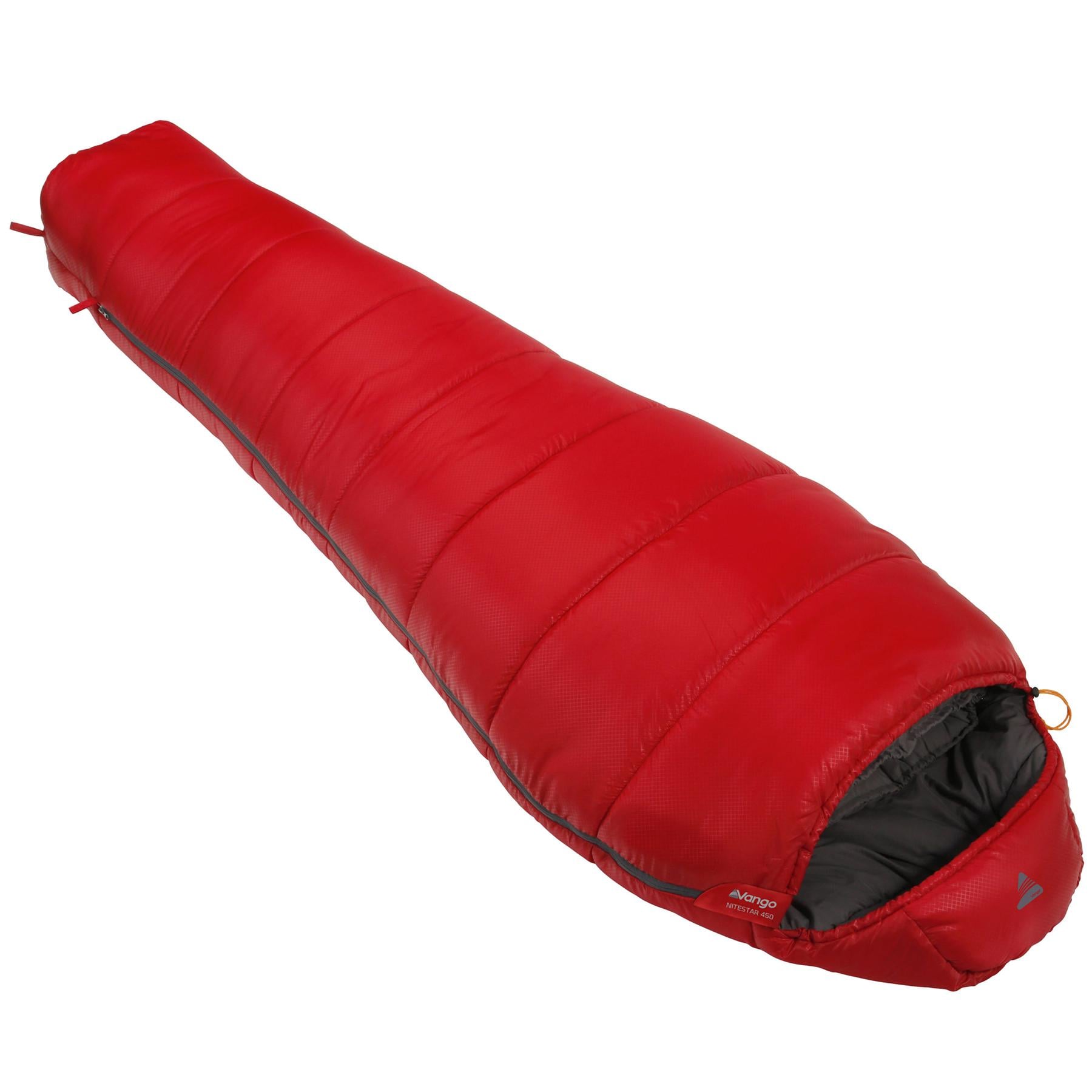 Спальный мешок Vango Nitestar Alpha 450 -11 °C left Red (SBPNITESTR03176)
