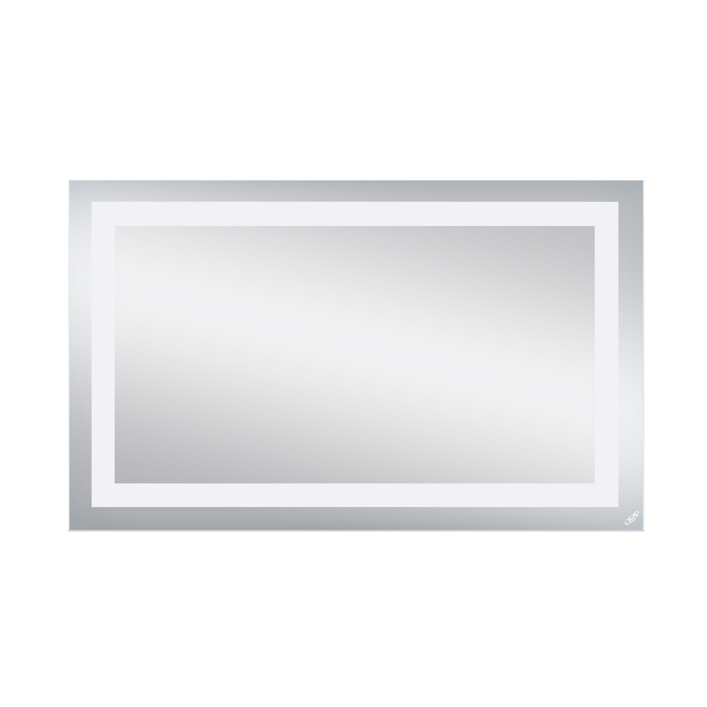 Зеркало Q-tap Mideya Quadro Reverse 1000 600 с LED подсветкой (QT2078141870100W)