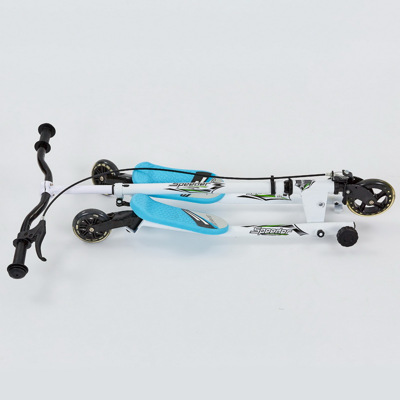 Самокат-трайк TRIKKE SPEEDER складаний Біло-блакитний - фото 2 Самокат-трайк TRIKKE SPEEDER складаний Біло-блакитний - фото 2