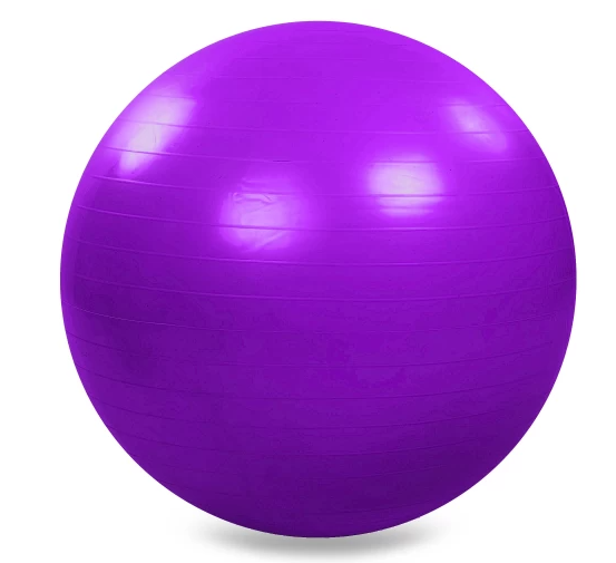 М'яч для фітнесу 80 см Фіолетовий