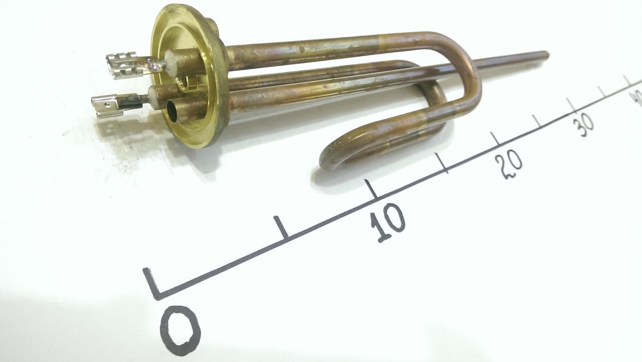 ТЭН Электрон-Т для бойлера Ariston 1500W на фланце Ø 48 мм с удлиненными контактами и местом под анод м6 (0099) - фото 4 ТЭН Электрон-Т для бойлера Ariston 1500W на фланце Ø 48 мм с удлиненными контактами и местом под анод м6 (0099) - фото 4