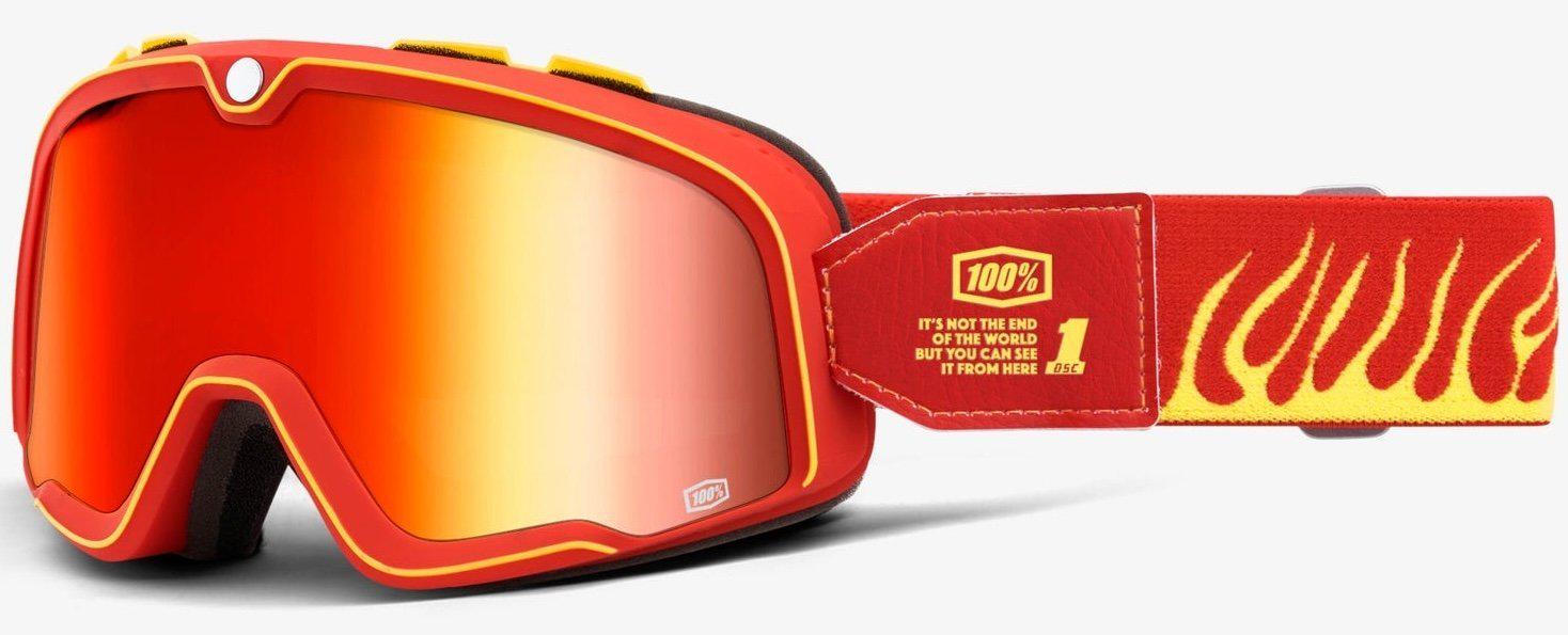 Мотоокуляри 100% BARSTOW Goggle Death Spray/Mirror Red Lens (34381)