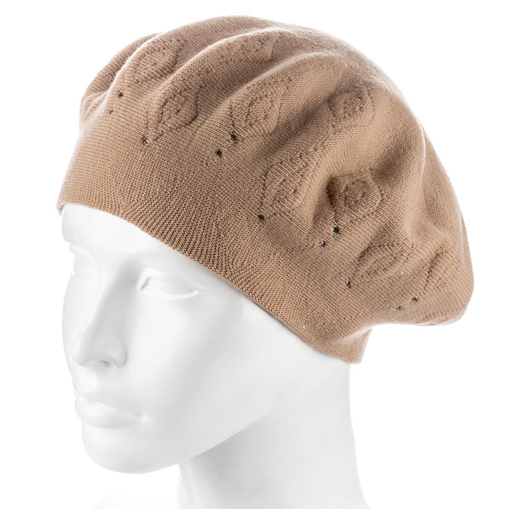 Берет женский Zolly ZH248 шерстяной двойной Лама (142080)