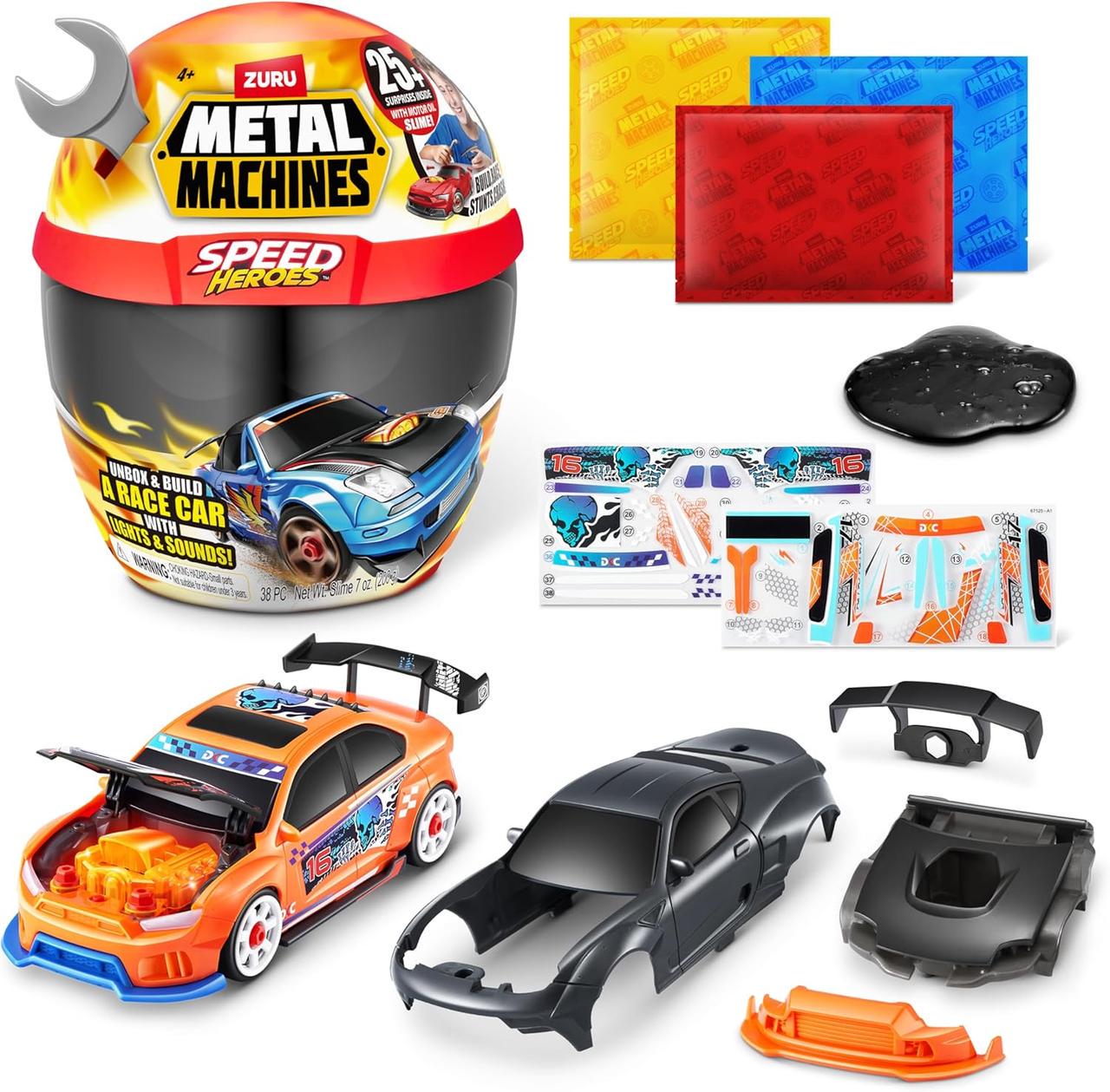 Ігровий набір-сюрприз Zuru Metal Machines Speed Heroes Red 67125D 25+ дет. (35878416)