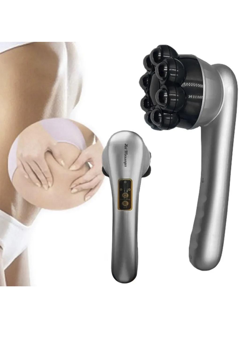 Вибромассажер для тела с подогревом Xo Body Sculptor TV50040 ручной магнитный Серый (624559) - фото 8