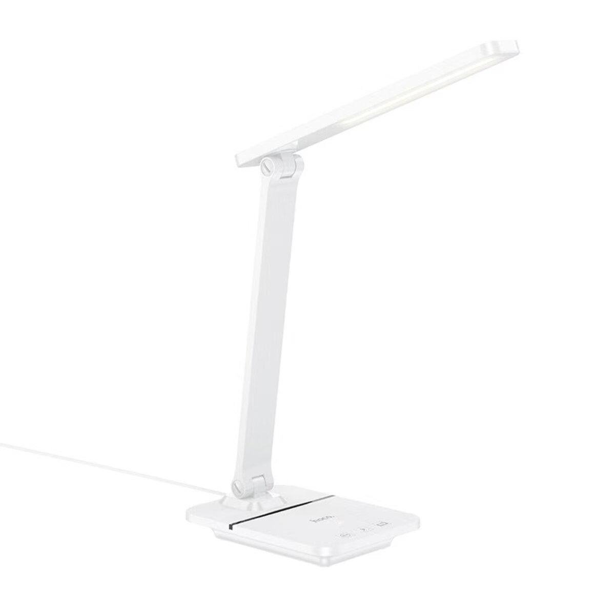 Настільна лампа Hoco HX11 Foldable table lamp Type-C White (6942007646635)