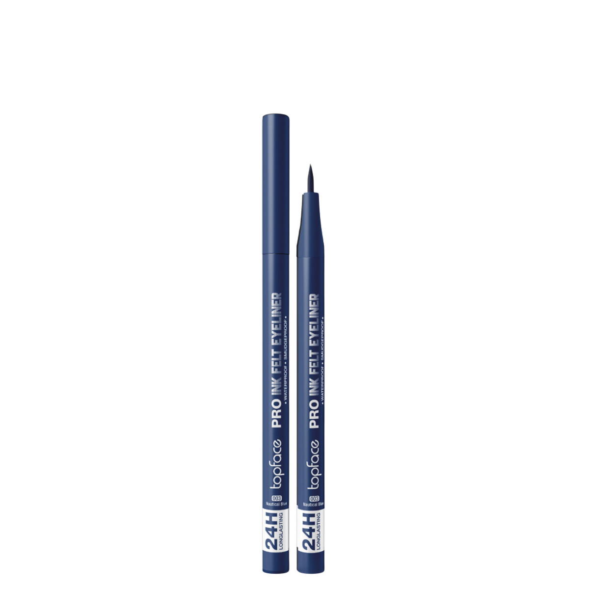 Підводка-фломастер для очей рідка TopFace Pro Ink PT619 03 Nautical Blue Синій